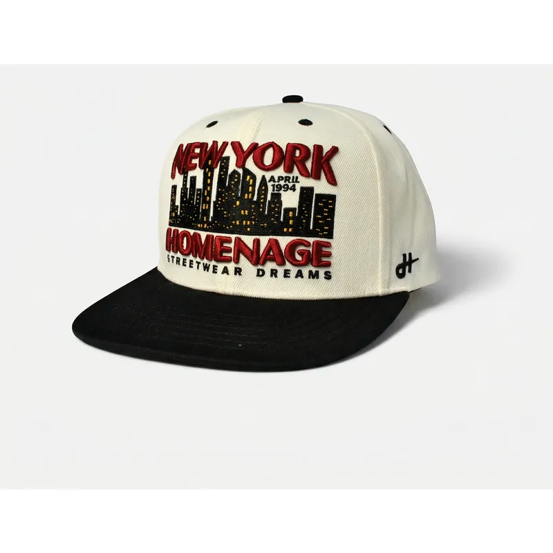 bone-plano-bege-e-preto-snapback-nysky-skylines-the-snap-da-homenage