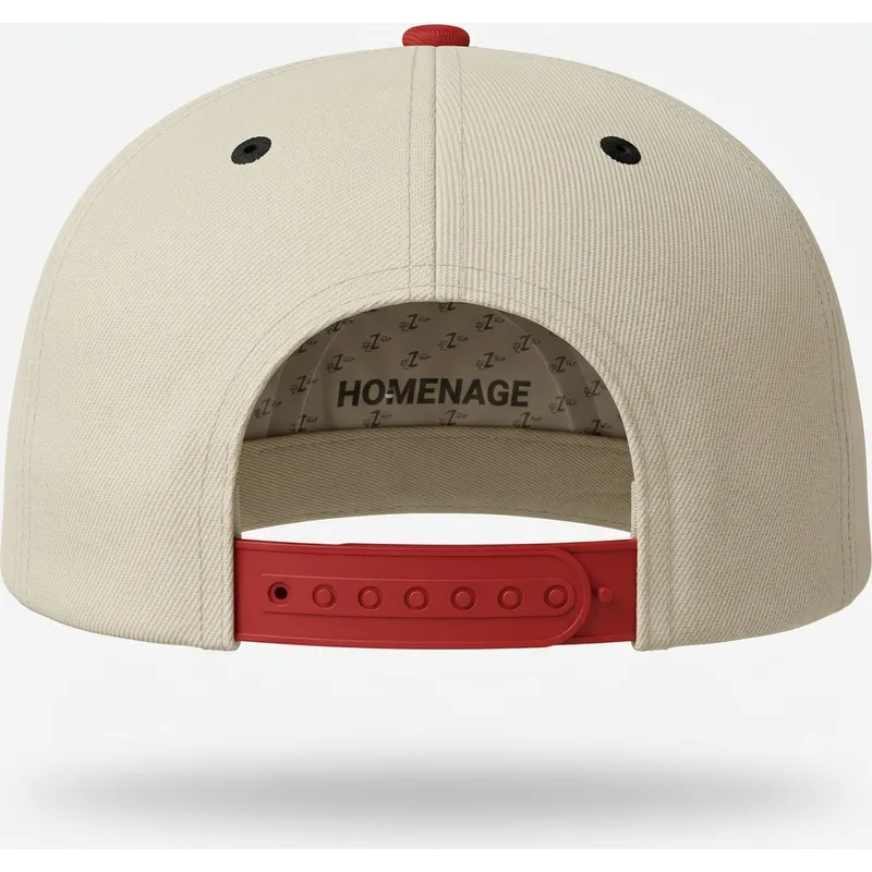 bone-plano-bege-e-vermelho-snapback-nysky-skylines-the-snap-da-homenage