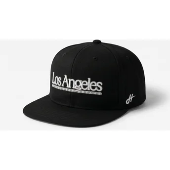 Boné plano preto snapback Los Angeles Skylines The Snap da Homenage