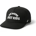 bone-curvo-preto-snapback-just-kids-outline-the-retro-da-homenage