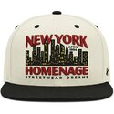 bone-plano-bege-e-preto-snapback-nysky-skylines-the-snap-da-homenage