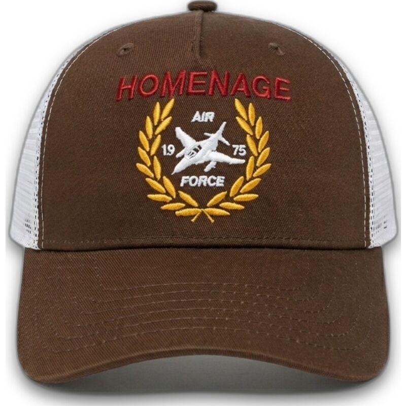 bone-trucker-castanho-escuro-e-branco-jet-military-surplus-the-trucker-da-homenage bone-trucker-castanho-escuro-e-branco-jet-military-surplus-the-trucker-da-homenage