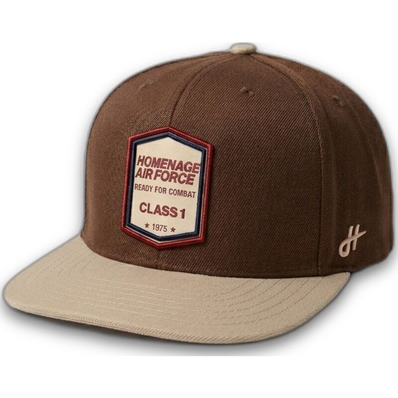 bone-plano-castanho-escuro-snapback-squadron-military-surplus-the-retro-da-homenage