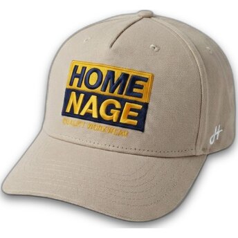 Boné curvo bege snapback Decker Workwear The Retro da Homenage
