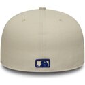 bone-plano-bege-justo-com-logo-azul-marinho-59fifty-city-icon-da-new-york-yankees-da-new-era