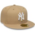 bone-plano-castanho-claro-justo-59fifty-league-essential-da-new-york-yankees-mlb-da-new-era
