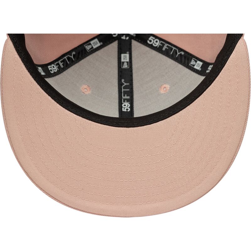 bone-plano-rosa-justo-59fifty-league-essential-da-new-york-yankees-mlb-da-new-era