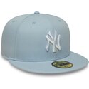 bone-plano-azul-claro-justo-59fifty-league-essential-da-new-york-yankees-mlb-da-new-era