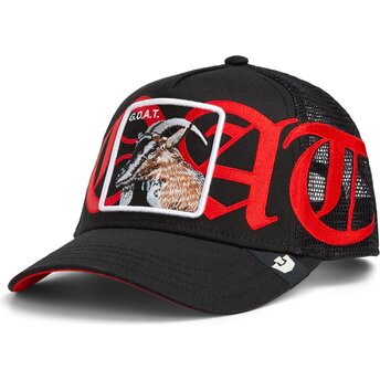 Boné trucker preto cabra Old English Goat The Farm da Goorin Bros.