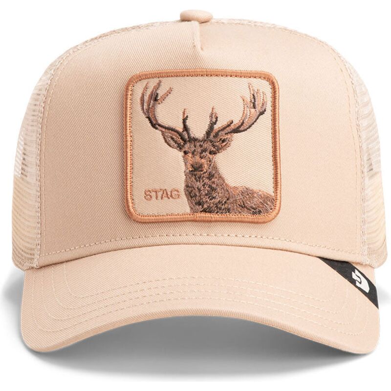bone-trucker-bege-cervo-blur-stag-the-farm-da-goorin-bros