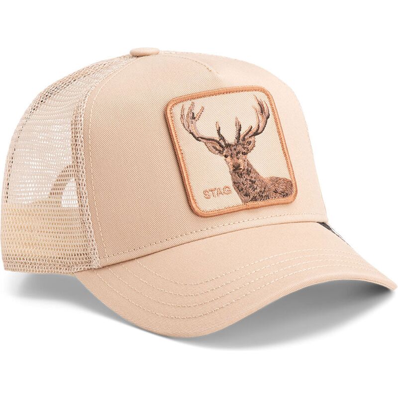 bone-trucker-bege-cervo-blur-stag-the-farm-da-goorin-bros