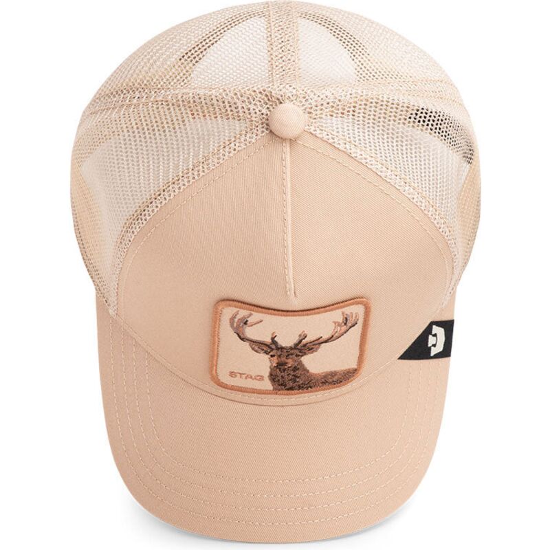 bone-trucker-bege-cervo-blur-stag-the-farm-da-goorin-bros