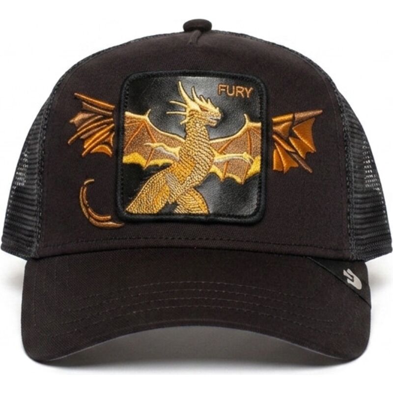 bone-trucker-preto-dragao-wings-fury-the-farm-da-goorin-bros