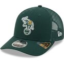 bone-trucker-verde-9seventy-stretch-snap-evergreen-da-oakland-athletics-mlb-da-new-era