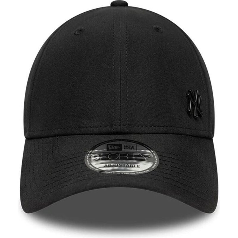 bone-curvo-preto-ajustavel-9forty-tonal-flawless-da-new-york-yankees-mlb-da-new-era