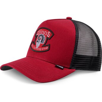 Boné trucker vermelho HFT OctoGrape da Djinns