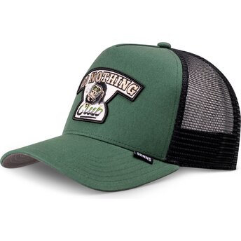 Boné trucker verde e preto HFT Do Nothing Club Gorilla da Djinns