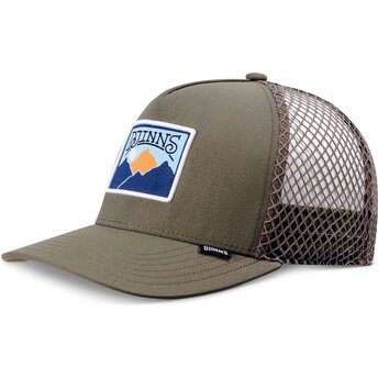 Boné trucker verde HFT BigNet Mountain da Djinns