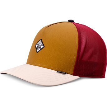 Boné trucker multicolor HFT MoBeSea Chestnut da Djinns