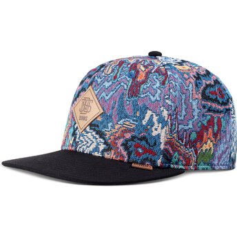 Boné plano multicolor snapback Colourexplo da Djinns