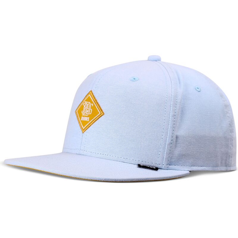 bone-plano-azul-snapback-com-logo-amarelo-oxfordcontra-da-djinns