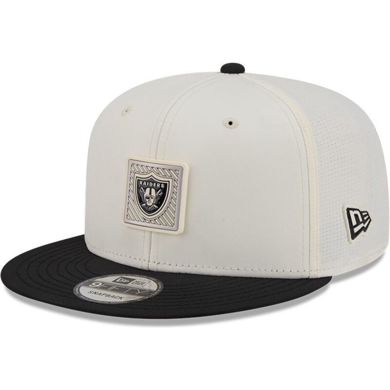 bone-plano-bege-e-preto-snapback-9fifty-training-pack-2026-da-las-vegas-raiders-nfl-da-new-era