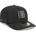 bone-curvo-preto-snapback-9seventy-stretch-snap-training-pack-2026-da-las-vegas-raiders-nfl-da-new-era