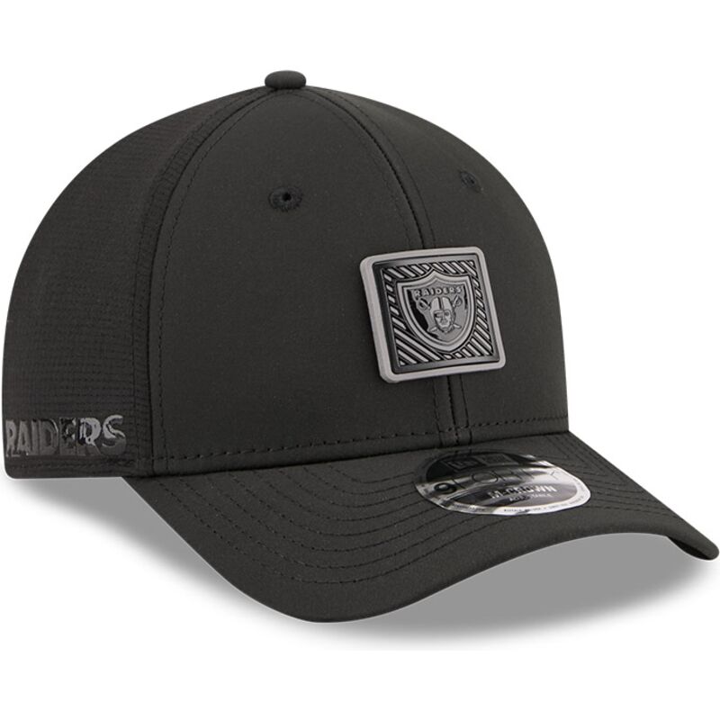 bone-curvo-preto-snapback-9forty-m-crown-training-pack-2026-da-las-vegas-raiders-nfl-da-new-era