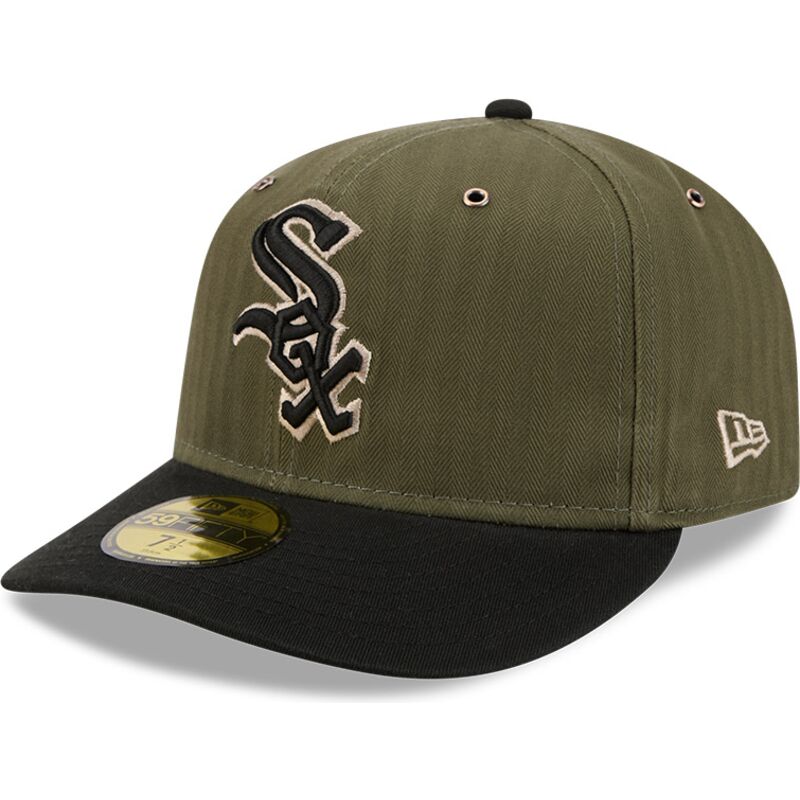 bone-curvo-verde-justo-59fifty-pre-curved-american-herringbone-da-chicago-white-sox-mlb-da-new-era