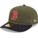 bone-curvo-verde-justo-59fifty-pre-curved-american-herringbone-da-boston-red-sox-mlb-da-new-era