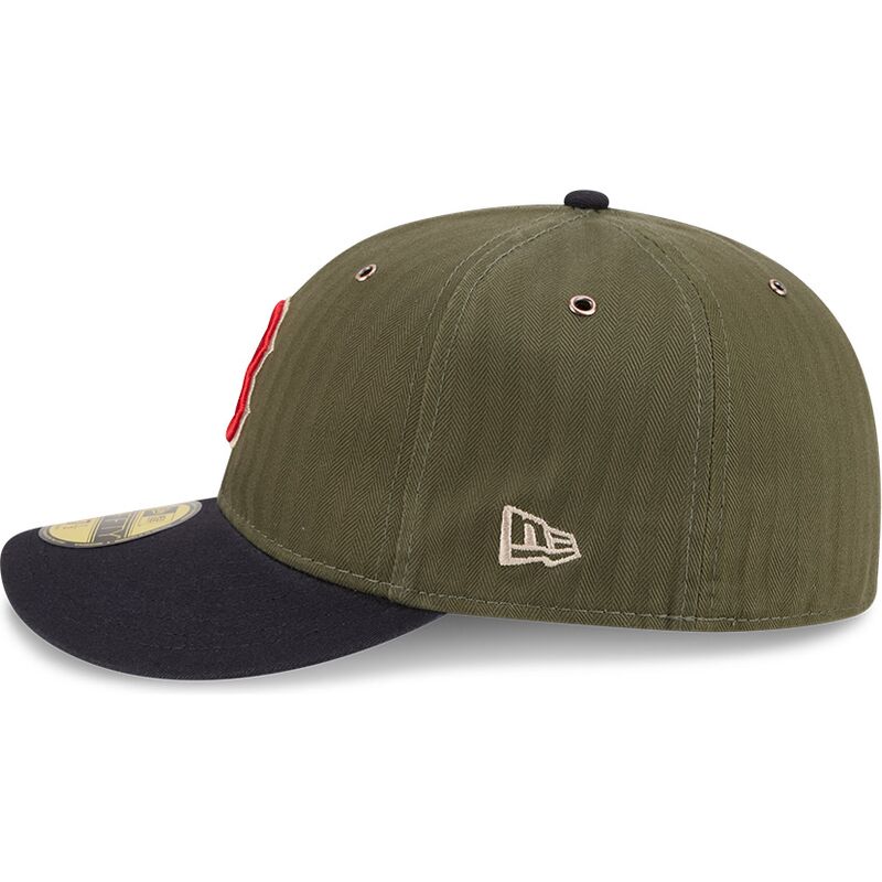 bone-curvo-verde-justo-59fifty-pre-curved-american-herringbone-da-boston-red-sox-mlb-da-new-era