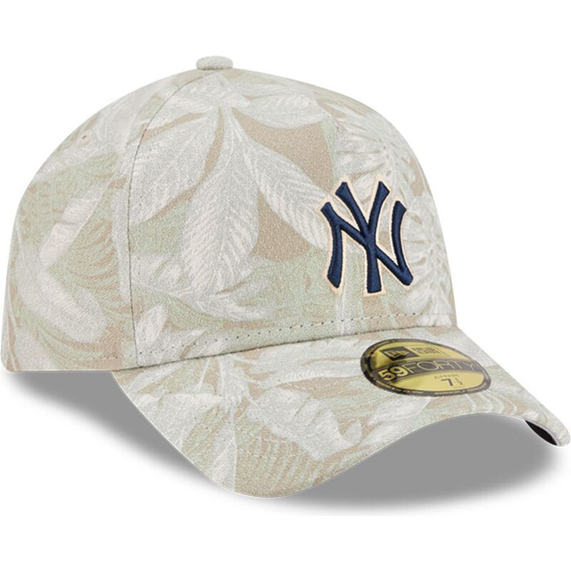 bone-curvo-bege-justo-59forty-a-frame-leafy-palm-da-new-york-yankees-mlb-da-new-era