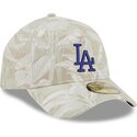 bone-curvo-bege-justo-59forty-a-frame-leafy-palm-da-los-angeles-dodgers-mlb-da-new-era