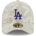 bone-curvo-bege-justo-59forty-a-frame-leafy-palm-da-los-angeles-dodgers-mlb-da-new-era