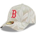 bone-curvo-bege-justo-59forty-a-frame-leafy-palm-da-boston-red-sox-mlb-da-new-era