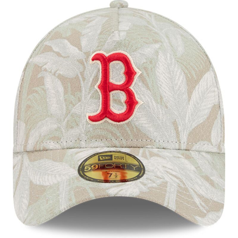 bone-curvo-bege-justo-59forty-a-frame-leafy-palm-da-boston-red-sox-mlb-da-new-era