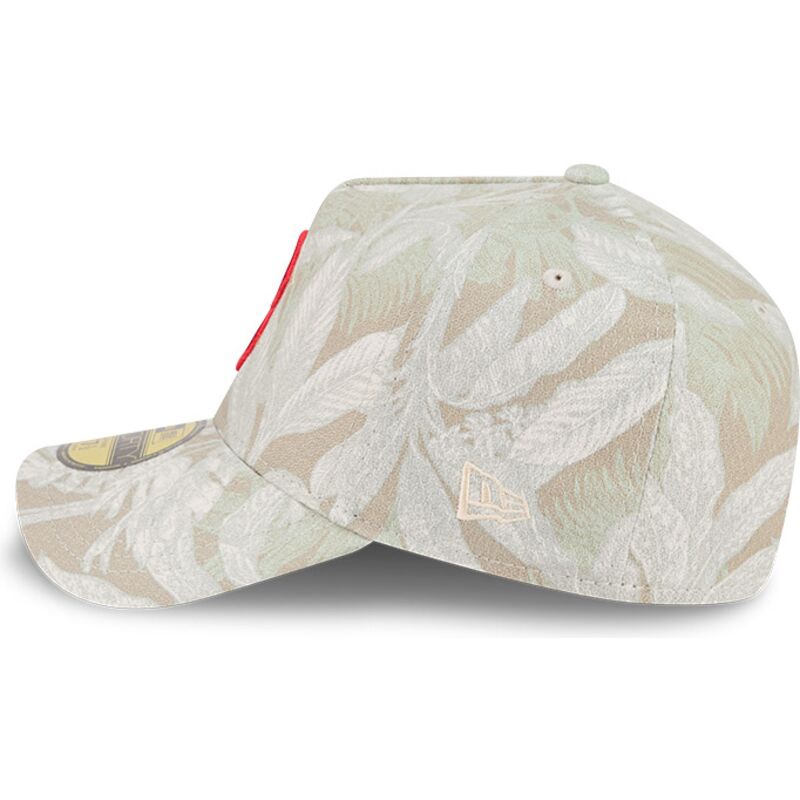 bone-curvo-bege-justo-59forty-a-frame-leafy-palm-da-boston-red-sox-mlb-da-new-era