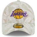 bone-curvo-bege-justo-59forty-a-frame-leafy-palm-da-los-angeles-lakers-nba-da-new-era