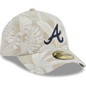 bone-curvo-bege-justo-59forty-a-frame-leafy-palm-da-atlanta-braves-mlb-da-new-era
