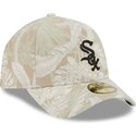 bone-curvo-bege-justo-59forty-a-frame-leafy-palm-da-chicago-white-sox-mlb-da-new-era