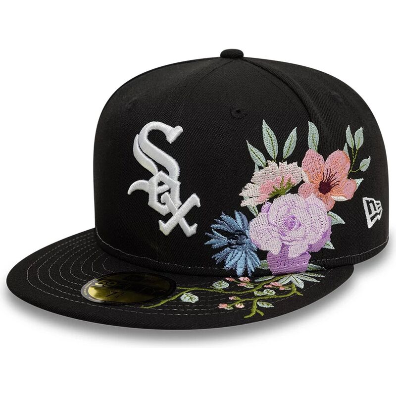 bone-plano-preto-justo-59fifty-floral-da-chicago-white-sox-mlb-da-new-era