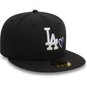 bone-plano-preto-justo-59fifty-heart-icon-da-los-angeles-dodgers-mlb-da-new-era