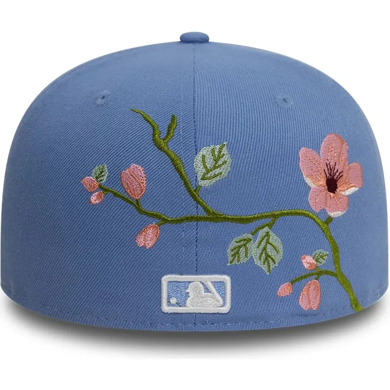 bone-plano-azul-justo-59fifty-floral-da-los-angeles-dodgers-mlb-da-new-era