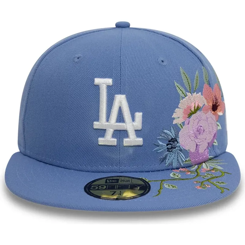 bone-plano-azul-justo-59fifty-floral-da-los-angeles-dodgers-mlb-da-new-era