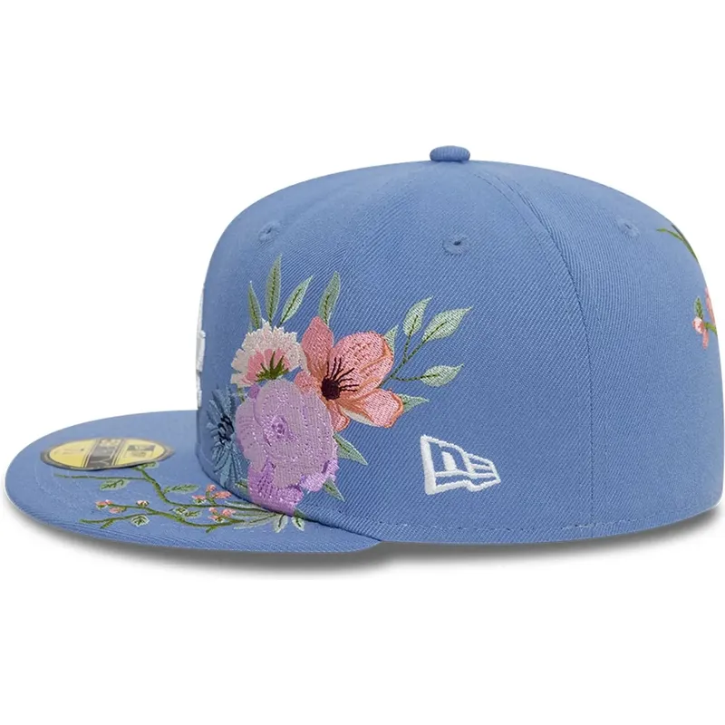 bone-plano-azul-justo-59fifty-floral-da-los-angeles-dodgers-mlb-da-new-era