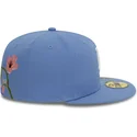 bone-plano-azul-justo-59fifty-floral-da-los-angeles-dodgers-mlb-da-new-era