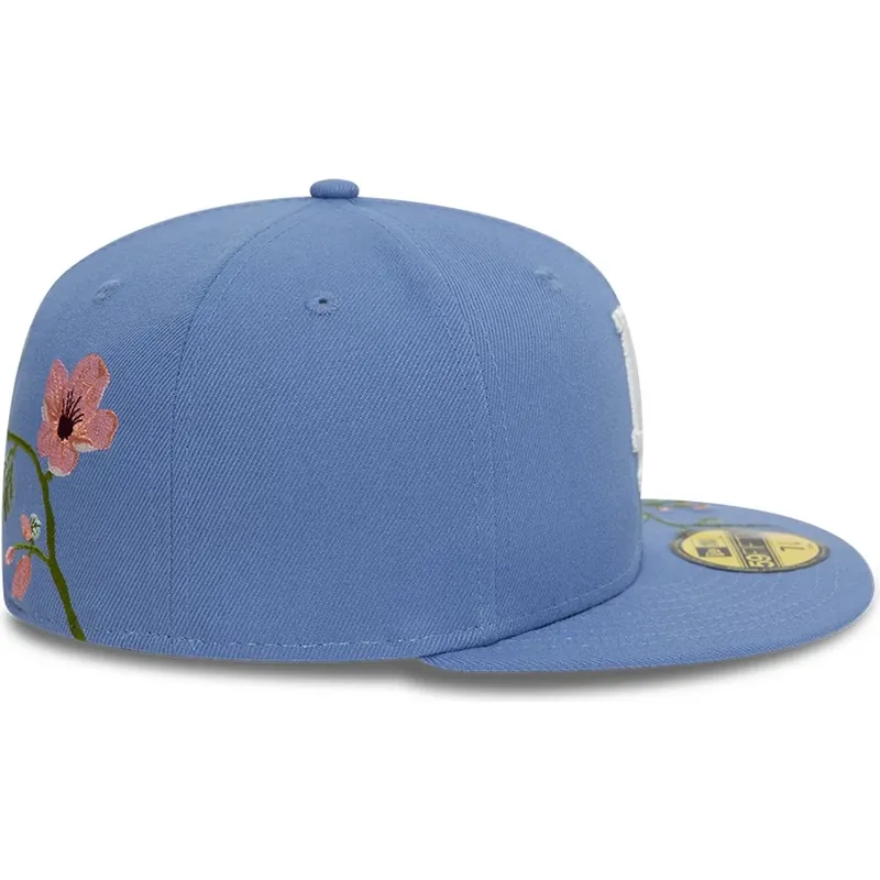bone-plano-azul-justo-59fifty-floral-da-los-angeles-dodgers-mlb-da-new-era