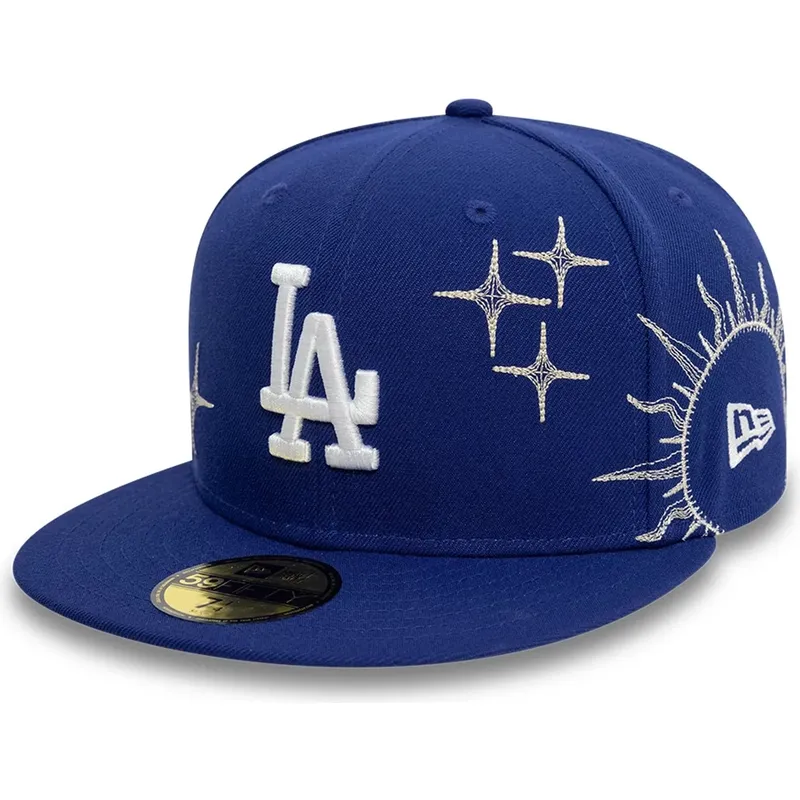 bone-plano-azul-justo-59fifty-zodiac-da-los-angeles-dodgers-mlb-da-new-era