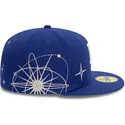 bone-plano-azul-justo-59fifty-zodiac-da-los-angeles-dodgers-mlb-da-new-era