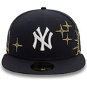 bone-plano-azul-marinho-justo-59fifty-zodiac-da-new-york-yankees-mlb-da-new-era